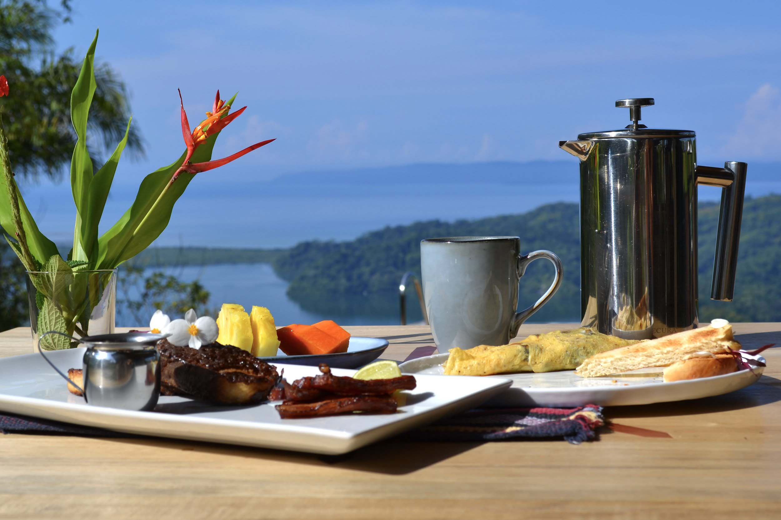 fresh fruit with breakfast at one of the best costa rica hotels