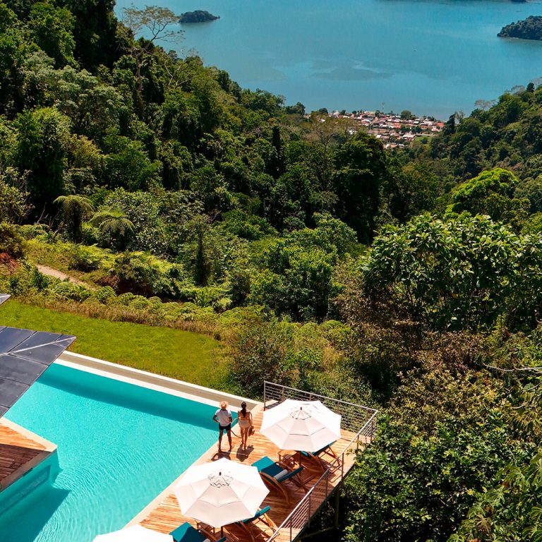 Cielo lodge pool and view golfito costa rica