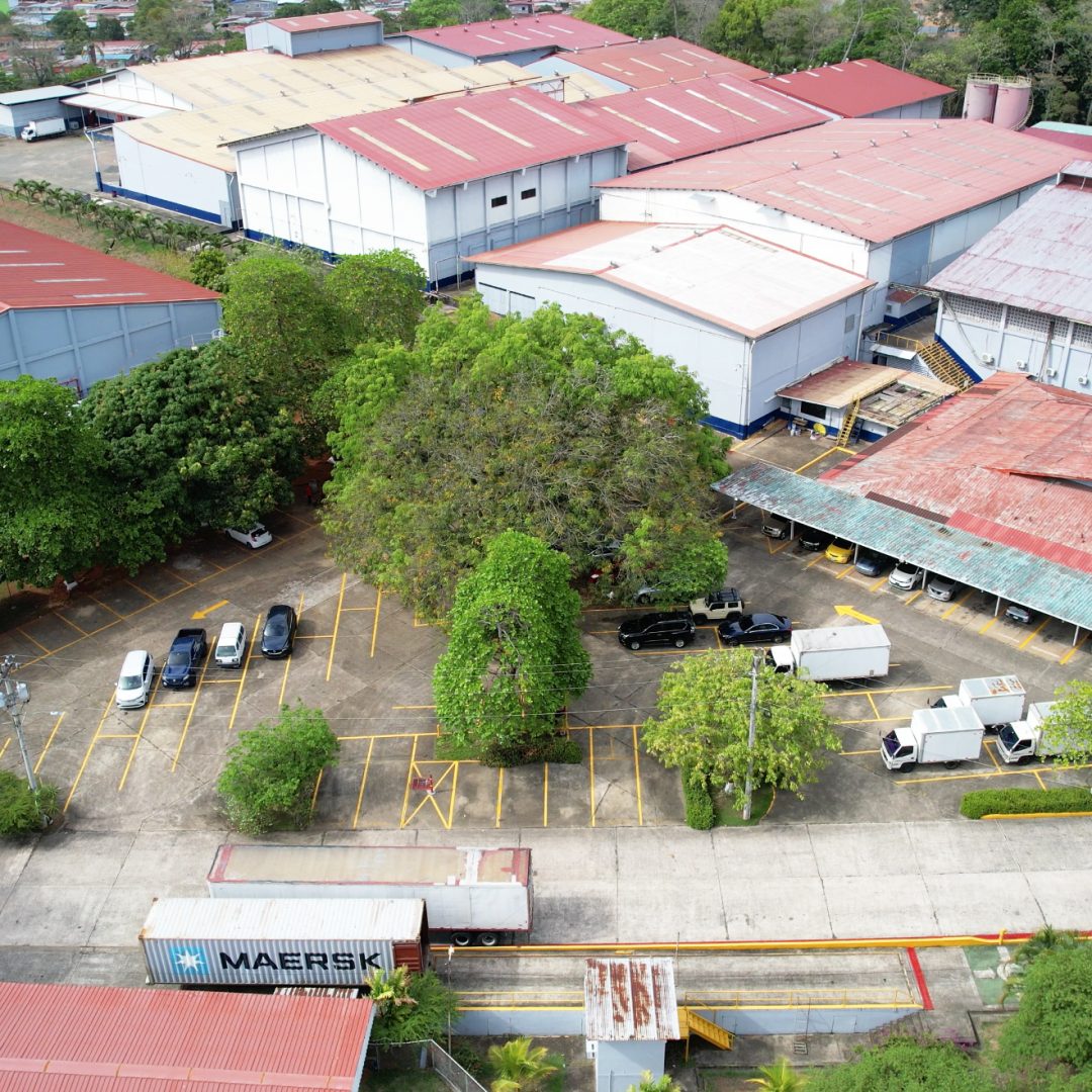 bodegas y estacionamiento parque industrial